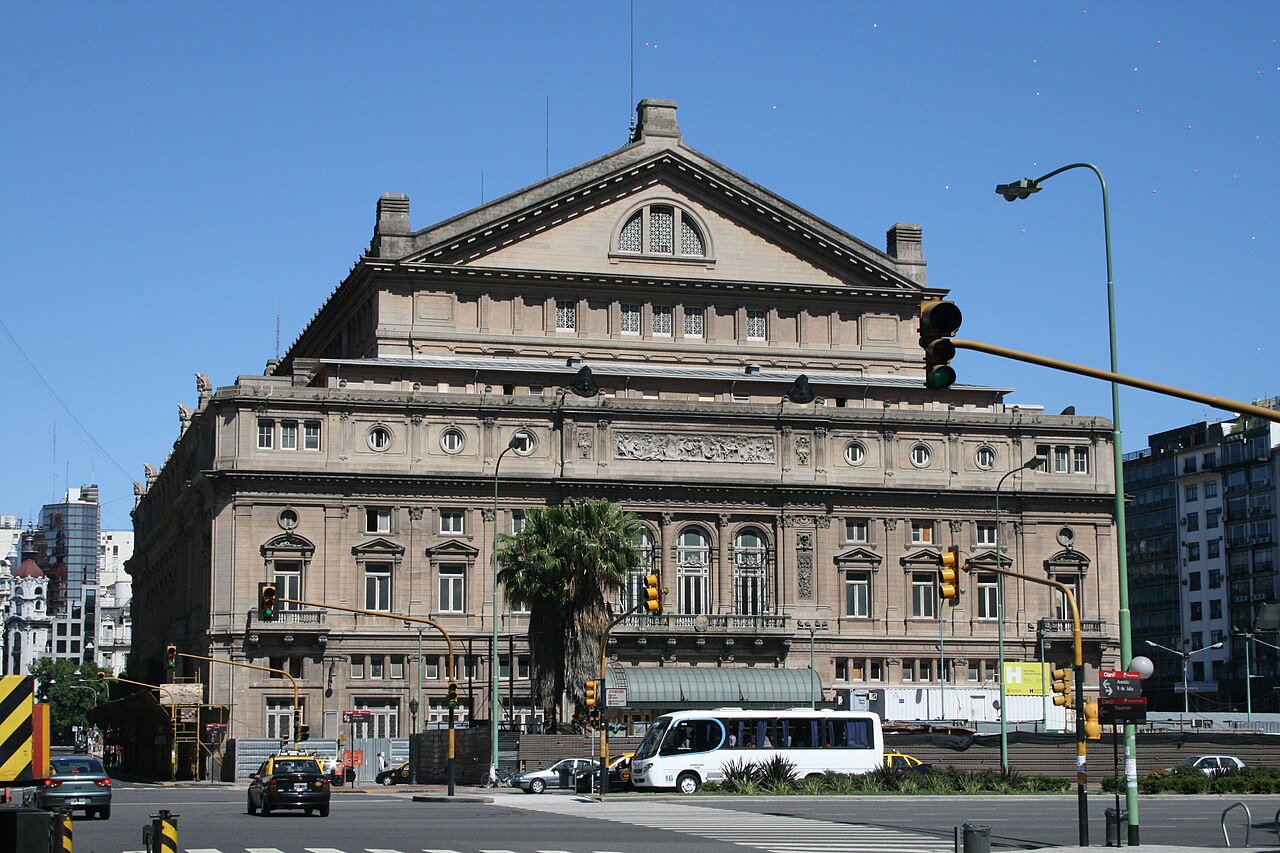 Interior do Teatro Colon em Buenos Aires
