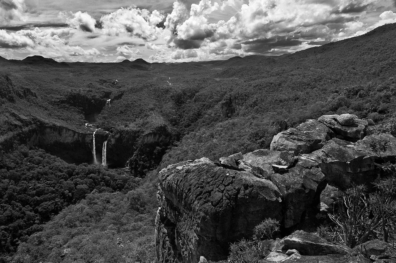 Mirante para os Saltos do Rio Preto