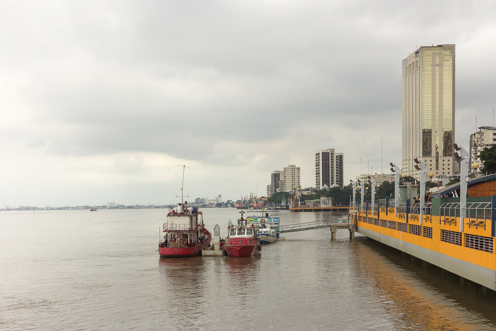 Vista do Malecón 2000 em Guayaquil