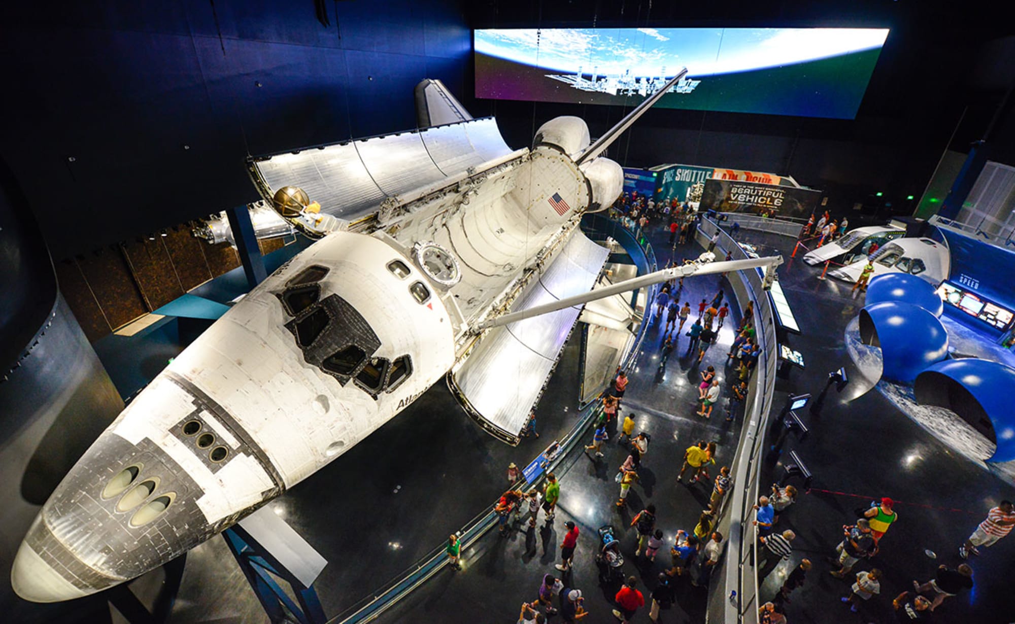 Ônibus espacial Atlantis no Kennedy Space Center Visitor Complex